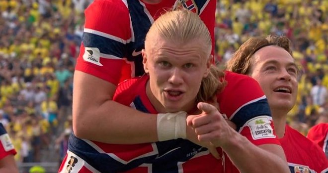 Čudesni Erling Haaland poslao kući veliki Brazil: Norveška je prvi put četvrtini finala!