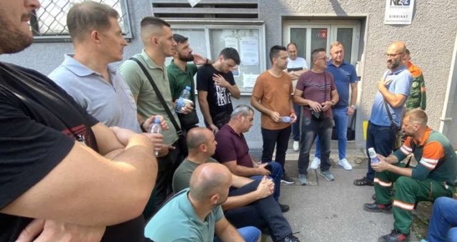 Protest radnika Toplane Zenica: Pavgord je nudi Gradu Zenica
