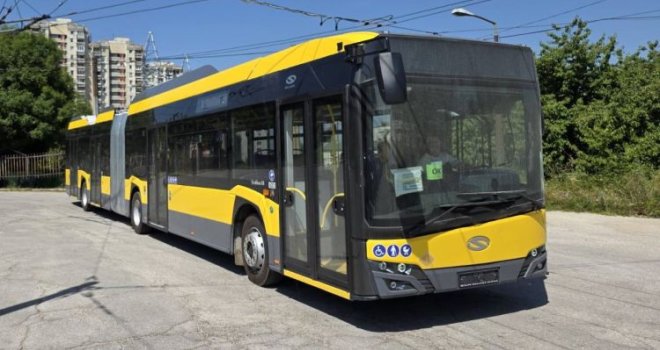 U Sarajevo stigao i drugi od deset novih Solaris trolejbusa