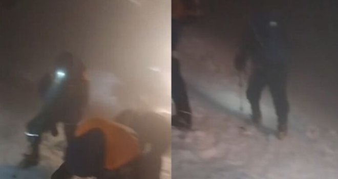 Objavljen prvi snimak užasa na Elbrusu u kojem su stradali bh. alpinisti: Nevrijeme sprječava evakuaciju tijela