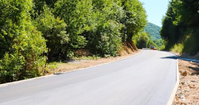 Ministar Šteta: Nastavlja se obnova ceste do Bjelašnice, asfaltirano novih 800 metara