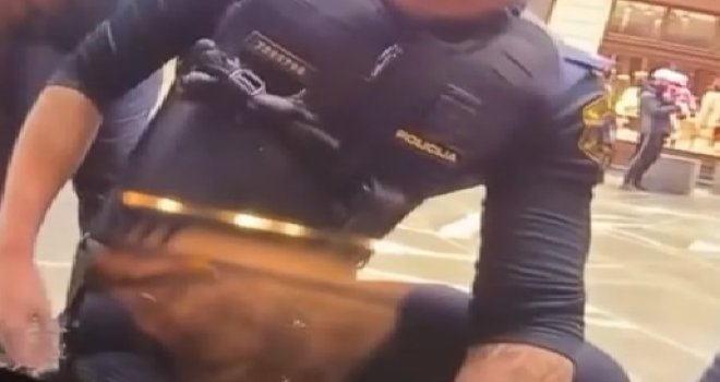 Objavljen snimak policijske intervencije u Ljubljani u kojoj je preminuo Armin Đutović