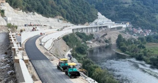 Impresivan napredak na dionici Vranduk–Ponirak: Pogledajte kako gradilište izgleda nakon sedam dana